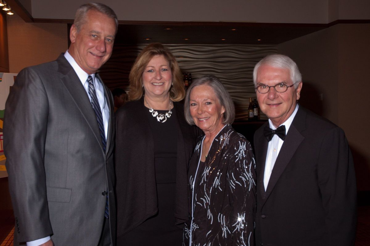 Tim and Joann Reagan, Carol and Tom Voss